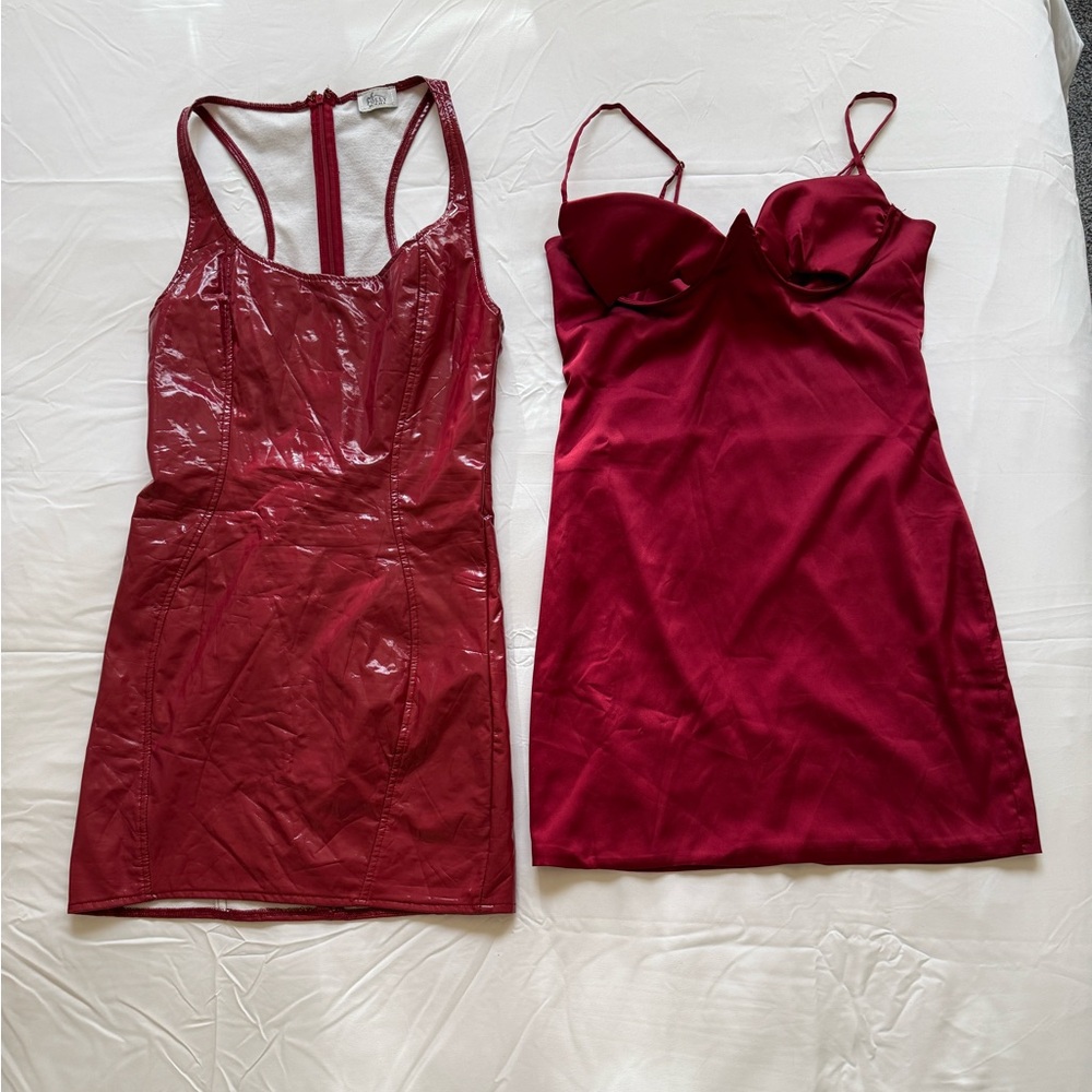 Oh Polly Red Mini Dresses
